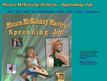 Tablet Screenshot of mauramckinneymastro.com